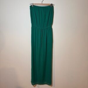 J. Crew Emerald Green Strapless for summer